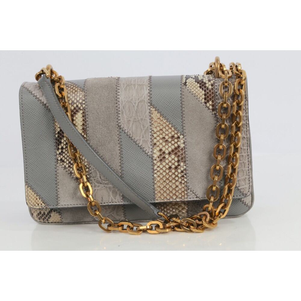 Prada Crocodile Python Suede Leather Exotic Skin … - image 1